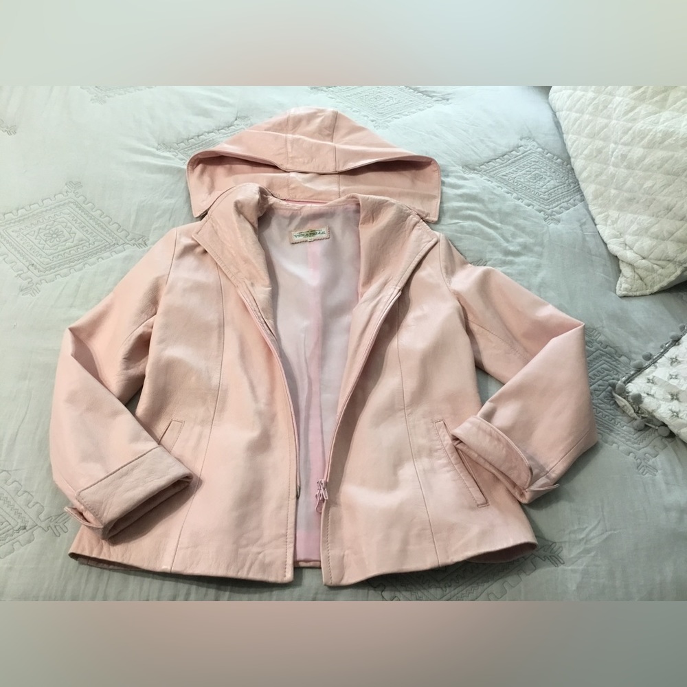 Vera Pelle Italian Leather Jacket M - Picture 3 of 13